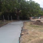 Footpath construction