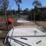 Footpath construction