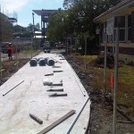 Footpath construction