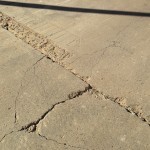 Concrete cracks